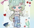 デフォルメ/SDイラスト描きます SNSアイコンやグッズ制作、動画など◎ イメージ1