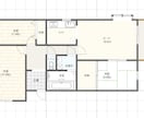 簡易的な間取り図を制作します TRPGマップ・賃貸物件用間取り図などにお使いいただけます！ イメージ3