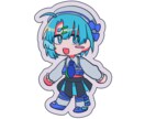 ステッカー風のイラストをお描きします ステッカー風の可愛いイラストをお描きします！ イメージ4