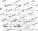ベースTAB譜を耳コピ作成します 初心者向けの見やすい譜面から細かいフレーズ採譜まで対応します イメージ2