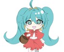 お値段一律　シンプルかわいい全身イラスト描きます デフォルメ、等身どちらも受け付けております！ イメージ2