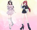 貴方だけの立ち絵制作します IRIAM、TRPG、コテシなどにご活用ください！ イメージ1