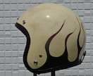 ヘルメットのカスタムペイントオーダー承ります プロの塗装屋がバイクに合ったヘルメットを作ります。 イメージ7