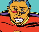 アメコミふう似顔絵描きます ちょっとイジワルな誇張も楽しんでくださいネ♪ イメージ2
