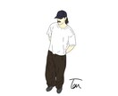 おしゃれでエモい線画イラストを描きます 商用OK・お洒落なイラスト・挿絵をお探しの方に！ イメージ5