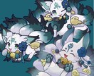 動物キャライラスト制作します デフォルメから頭身までお好みのスタイルで制作します イメージ5