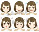 似顔絵アイコン作成いたします SNS、ブログ用に自分だけの可愛いアイコンはいかがですか？ イメージ10
