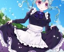 一枚絵【萌え系】描きます 観賞用、配信、動画などに！可愛い女の子描きます イメージ3