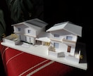 住宅模型を制作しています 住宅完成イメージの確認、完成記念として イメージ3