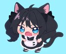 デフォルメ・SDイラストお描きします 2〜2.5頭身の主線なしイラストお描きします。 イメージ2