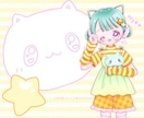 キラキラファンシーなかわいいイラストを制作します アイコン・グッズ・動画・配信等に♪ イメージ6
