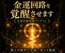 金運回路を覚醒させます 眠る財運を開き、富の器と金脈を豊かにします イメージ1