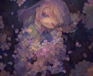 シックな色合いと可愛い絵柄でイラスト作成します 動画作成用、グッズ用等ご希望のあなただけのイラストを作成！ イメージ6