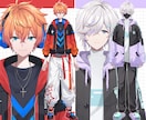 高品質な立ち絵/Live2D用パーツ分け制作します これからVtuberデビューされる方や新衣装などに イメージ4