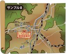イラストを使った地図を作成いたします GoogleMAPを元に分かりやすい地図を作成いたします。 イメージ8