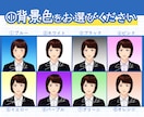 他と差がつく！個性的でユニークなアイコン制作します 用途さまざま！オシャレで映える！オリジナル証明写真風イラスト イメージ3