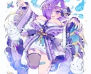 ポップで目を引くイラストを描きます グッズ等にも使えるふわふわポップな全身イラストを描きます！ イメージ5