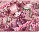 可愛いディフォルメイラスト描きます 髪がつやつやのデフォルメ（全身）イラストを描きます イメージ6