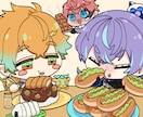 親しみやすいアニメ風イラスト制作します ぷにぷに感もあるかわいいイラストを制作します イメージ4