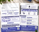 信頼感あるビジネス向けチラシ・フライヤー制作します BtoB・セミナー・採用・行政・士業・営業用DMまで幅広く イメージ3