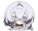 SNSのアイコン描かせていただきます ゆるいかわいいミニキャライラストいかがですか イメージ2