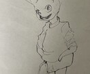 似顔絵、リクエストイラスト受付けます アナログ絵描きが、リクエストイラスト描きます！ イメージ2
