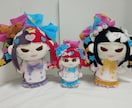 オリジナルキャラクターのぬいぐるみを制作します 丸投げOK！オリジナルキャラのイラストとぬいを作ります！ イメージ2