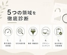 プロがHPを診断し改善提案レポートを納品します 「なぜ問い合わせが来ないか」を5ページ程のレポートで明らかに イメージ2