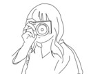 アイコンや挿絵に！シンプルな線画イラスト描きます SNS用や名刺にぴったりなおしゃれイラスト イメージ1