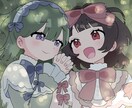 ポップで可愛いイラスト描きます ふんわりかわいいキャラクター描きます イメージ3