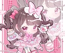 IRIAM◎可愛い全身立ち絵・ちびキャラ描きます 配信経験アリのプロが描く！サムネ・グッズ・デビューイラスト♡ イメージ7