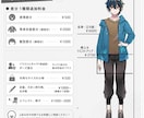 立ち絵制作します 『 表情差分2種まで無料!!! 』 イメージ2