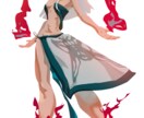 一枚絵を作成いたします 独特の風味のある、様々な用途のイラストを作成いたします。 イメージ3