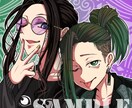 アイコン・ヘッダーサイズでイラスト描きます snsのアイコンやヘッダーのサイズでイラストをお描きします！ イメージ3