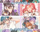 かわいいアイコン、ヘッダー描きます ふわふわで明るい見た人を癒せるような絵を描きます！ イメージ2
