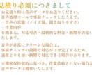 音声処理ツール活用で雑音に配慮して文字起こしします 音声のクリーン度を確認し、最適な料金・納期をご提案します イメージ5