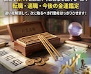 迷いを解消して、次に取るべき行動をはっきりさせます 今の仕事を続けるべき？転職・適職・今後の金運鑑定 イメージ1