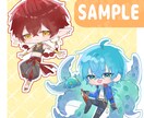 可愛いミニキャラを描いてほしい人のために描きます Vの姿やオリキャラを描いてほしい人方向け！ イメージ2