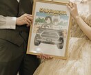 ドラゴンボール風にウェルカムボードの似顔絵描きます 結婚式のウェルカムボードやプレゼントご注文の方にオススメ！ イメージ4