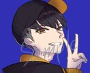 パッと明るいアニメ風⭐︎イラスト描きます くっきりかわいい目立つアイコンに！ イメージ7