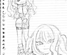 SDキャラ・デフォルメイラスト作成します 可愛いミニキャラ達をお届け致します。 イメージ4