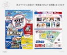 視線をキャッチ！細部までこだわったチラシを作ります わかりやすくて心をくすぐる！機能性バッチリで魅力的なデザイン イメージ8