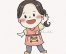 商用利用可！絵本風ゆるかわ似顔絵イラスト制作します アイコンや挿絵に！オプション追加で〜5日までのお急ぎ対応可能 イメージ3