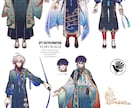 人の目を引き付けるイラストを描きます イケメンから可愛いまで／キャラデザもお気軽にご相談ください。 イメージ10