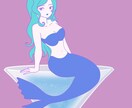 シンプルなイラスト描きます アイコンやSNS、動画のイラストのご利用に イメージ5