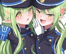鮮やかで可愛い！印象的な1枚絵を制作します SNS・配信活動等に映える印象的なイラストをお届けします！ イメージ9