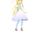 女の子、ミニキャラが得意です。全身立ち絵も出来ます 女の子、獣耳、ミニキャラお任せ下さい イメージ3