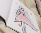 ドレスイラスト提案します サイト、アプリ、デザイナーの方の提案をいたします。 イメージ1