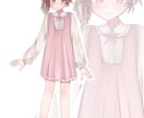 可愛いらしいイラスト描きます SNSなどで使えるアイコン、イラストを描かせていただきます♪ イメージ3