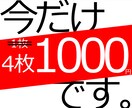 サムネイル作成します 4枚1,000円でサムネイル作成します（限定•お試し価格） イメージ1